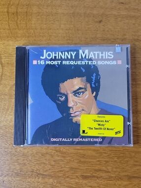 Johnny Mathis- 16 Most Requested Songs (Black CD Case) "Chances Are", "Misty"